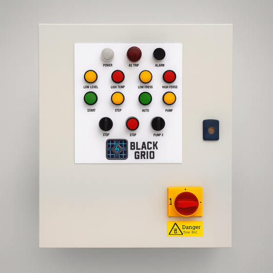 DOL Single Phase Control Panel for Double Pumps